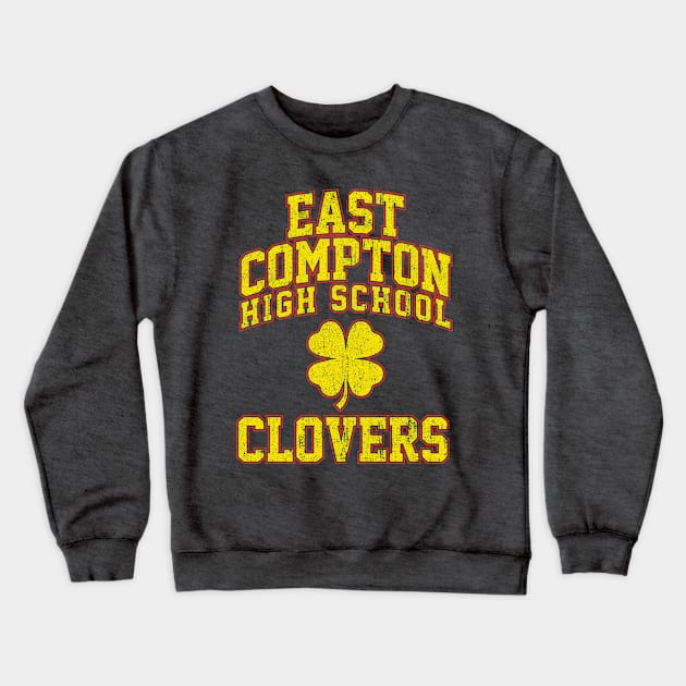 East Compton High School Clovers Crewneck Sweatshirt by huckblade